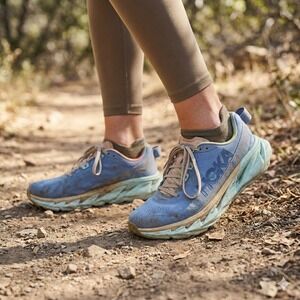 Hoka Elevon 2 Mental‎ Health Low Top Sneakers Womens 9.5 Mens 8.5 Purple Running